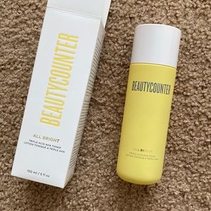 Beautycounter All Bright triple acid AHA toner